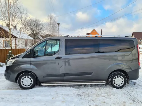 Рейлінги Хром Коротка, пластикові ніжки для Ford Custom 2013-2022 рр — Ford Custom 2013-2022 гг. DianaParts