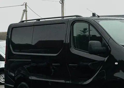 Рейлінги чорні Коротка, Чавунні ніжки для Opel Vivaro 2015-2019 рр — Opel Vivaro 2015-2019 гг. DianaParts