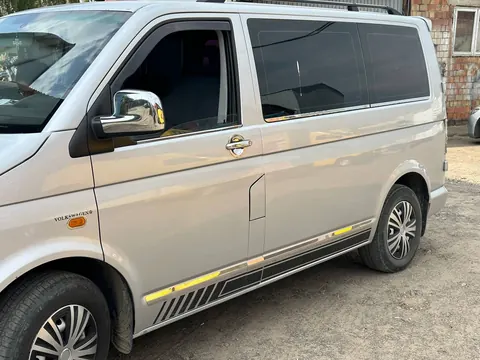 Нижня окантовка вікон (6 частин, нерж) Коротка база для Volkswagen T6 2015-2024 рр — Volkswagen T6 2015-2024 гг. DianaParts