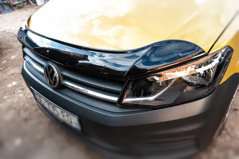 Дефлектор капоту (EuroCap) для Volkswagen Caddy 2015-2020 рр — Volkswagen Caddy 2015-2020 гг. DianaParts