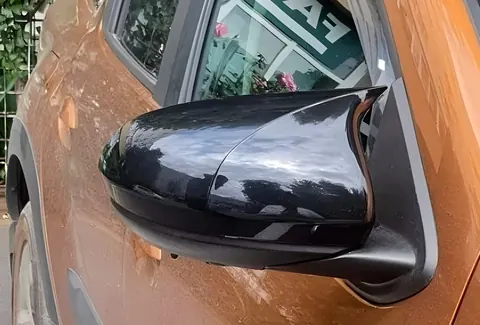 Накладки на дзеркала BMW-Style (2 шт) для Dacia Duster 2018-2024 рр — Dacia Duster 2018-2024 гг. DianaParts