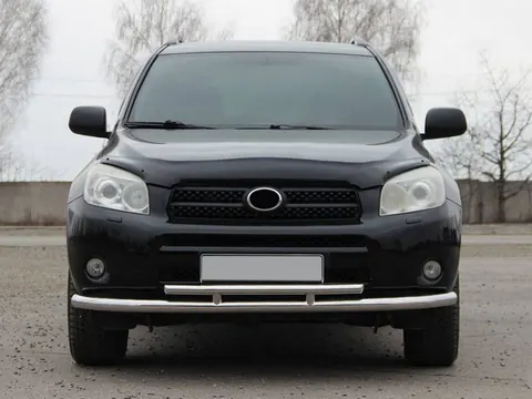 Передній захист ST014-1 (нерж) 51/42 мм для Toyota Rav 4 2006-2013 рр — Toyota Rav 4 2006-2013 гг. DianaParts