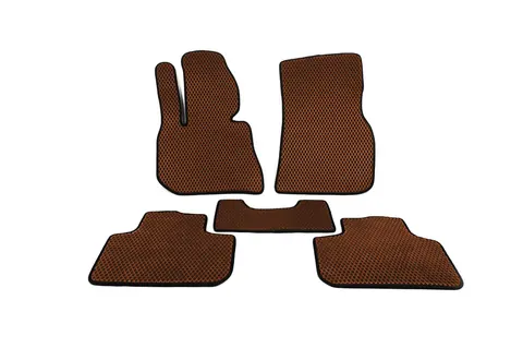 Килимки EVA (коричневі) для BMW X3 G01 2018- рр — BMW X3 G01 2018- гг. DianaParts