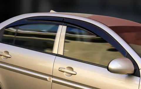 Вітровики (4 шт., Sunplex Sport) для Hyundai Accent 2006-2010 рр — Hyundai Accent 2006-2010 гг. DianaParts