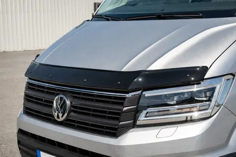 Дефлектор капоту (EuroCap) для Volkswagen Crafter 2016- рр — Volkswagen Crafter 2016- гг. DianaParts