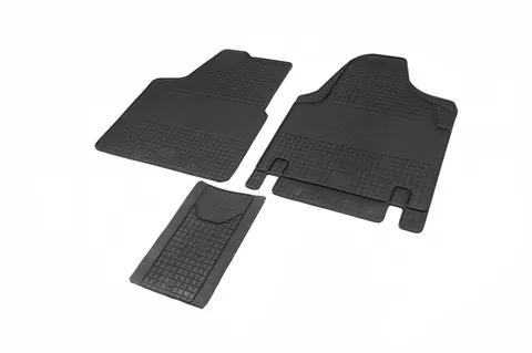Гумові килимки (3 шт, Polytep) для Peugeot Expert 2007-2016 рр — Peugeot Expert 2007-2016 гг. DianaParts