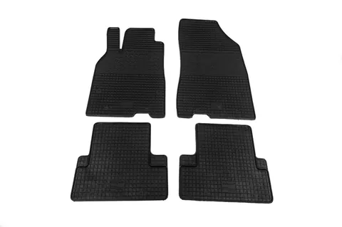 Гумові килимки (4 шт, Polytep) для Renault Megane III 2009-2016 рр — Renault Megane III 2009-2016 гг. DianaParts