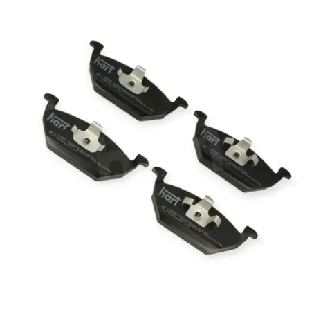 Колодки гальмівні Volkswagen Golf IV, Skoda Oktavia 1.6, Fabia I (1999-2008) передні (215 966) (без датчика) HART — Гальмівна система DianaParts