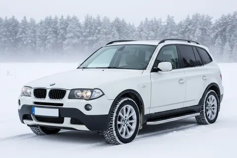 Бокові пороги Maydos V1 (2 шт., Алюміній) для BMW X3 E83 2003-2010 рр — BMW X3 E83 2003-2010 гг. DianaParts