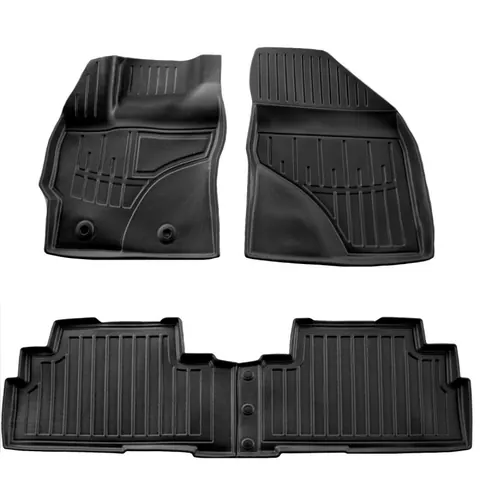Килимки Stingray 3D (2009-2018, 4 шт) для Toyota Verso рр — Toyota Verso 2009–2018 гг. DianaParts