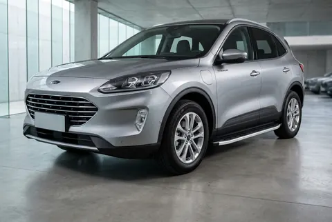 Бокові пороги Fullmond (2 шт., Алюміній) для Ford Kuga/Escape 2019- рр — Ford Kuga/Escape 2019- гг. DianaParts