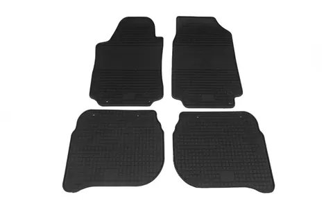 Гумові килимки Polytep (4 шт) для Ауди A6 C4 1994-1997 рр — Audi A6 C4 1994–1997 гг. DianaParts