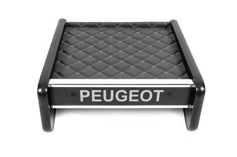 Полиця на панель 2000-2006 (Сіра з сірою ниткою) для Peugeot Boxer рр — Peugeot Boxer 1994-2006 гг. DianaParts