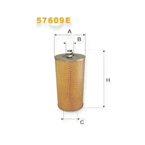 Фільтр масляний Mercedes-Benz MK,NG,SK,OM-Series (73-06) WIX FILTERS — Фільтри DianaParts