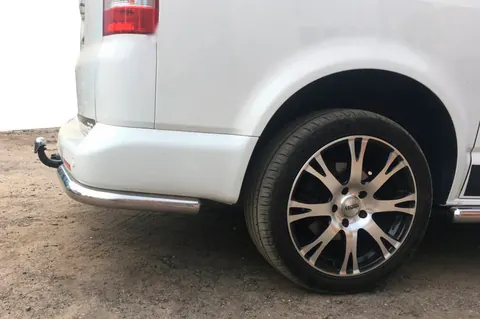 Задні куточки AK003 (2 шт, нерж) для Volkswagen T5 Transporter 2003-2010 рр — Volkswagen T5 Transporter 2003-2010 гг. DianaParts