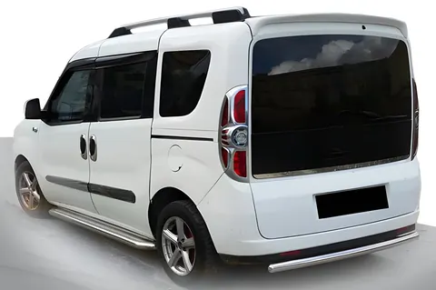 Задня дуга (нерж.) для Opel Combo 2012-2018 рр — Opel Combo 2012-2018 гг. DianaParts