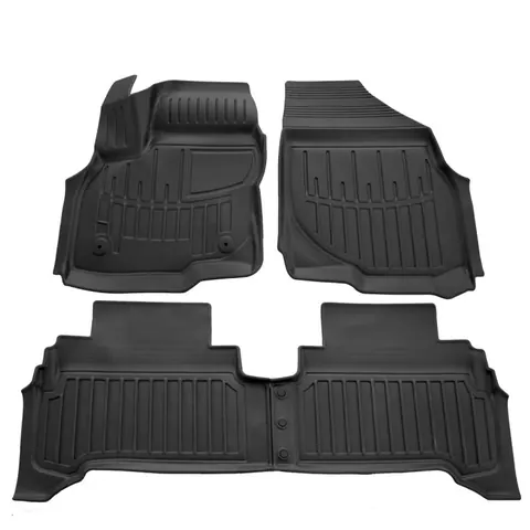 Килимки Stingray 3D (4 шт, поліуретан) для Chevrolet Bolt 2016-2023 рр — Chevrolet Bolt 2016-2023 гг. DianaParts