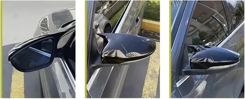 Накладки на дзеркала BMW-Style (2018-2020, 2 шт) для Hyundai Tucson TL рр — Hyundai Tucson TL 2016-2021 гг. DianaParts
