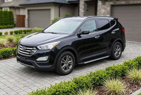 Бокові пороги Duru (2 шт., Алюміній) для Hyundai Santa Fe 3 2012-2018 рр — Hyundai Santa Fe 3 2012-2018 гг. DianaParts