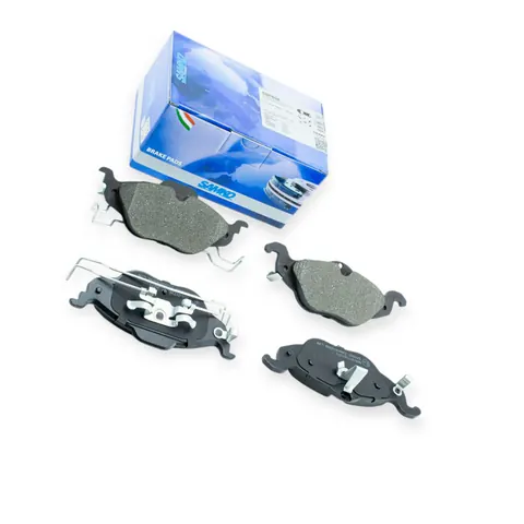 Колодки гальмівні Opel Astra G 1.2-1.4-1.6i (1998-2010), Zafira A передні (система ATE) SAMKO — Гальмівна система DianaParts