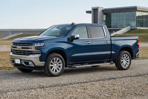 Бокові пороги RedLine V1 (2 шт., алюміній) для Chevrolet Silverado 2019- рр — Chevrolet Silverado 2019- гг. DianaParts