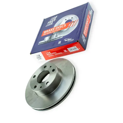 Диск гальмівний Fiat Ducato, Peugeot Boxer (1994-2006) передній (280mmx24mm) Fast — Автозапчастини DianaParts