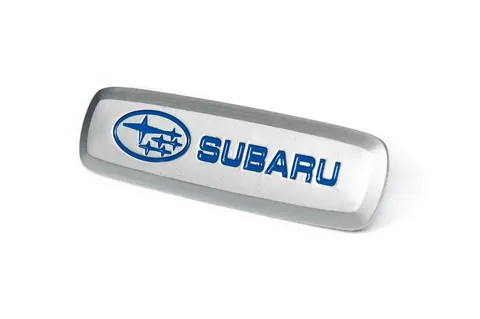 Шильдик алюмінієвий для килимків (1шт) для Subaru — Subaru DianaParts