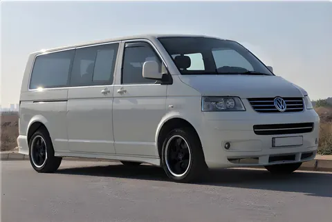 Повна окантовка вікон (14 частин, нерж) 1 бічні двері, Довга база для Volkswagen T5 Transporter 2003-2010 рр — Volkswagen T5 Transporter 2003-2010 гг. DianaParts