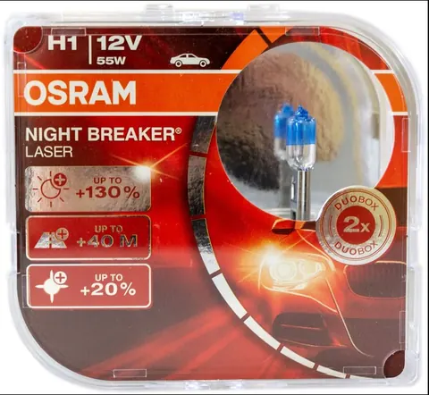 Лампа головного світла Osram 64150NBL H1 55w 12V — Универсальные аксессуары DianaParts