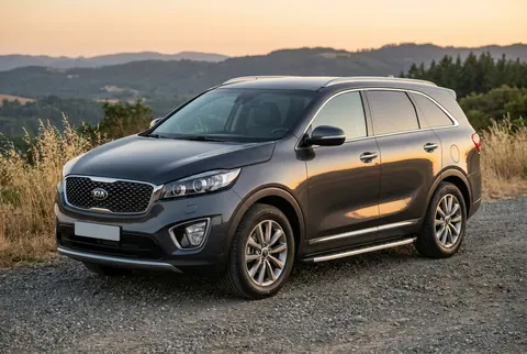 Бокові пороги Fullmond (2 шт., Алюміній) для Kia Sorento III UM 2014-2020 рр — Kia Sorento III UM 2014-2020 гг. DianaParts