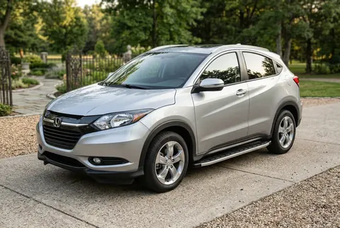 Бокові пороги Fullmond (2 шт., Алюміній) для Honda HR-V 2014-2021 рр — Honda HR-V 2014-2021 гг. DianaParts