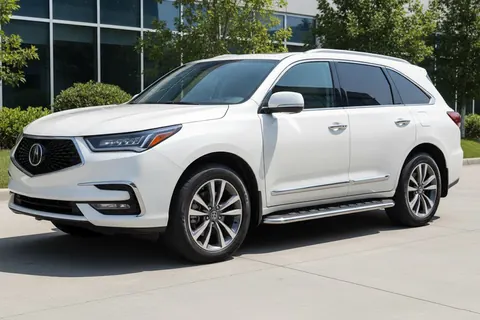 Бокові пороги Maydos V1 (2 шт., Алюміній -2026 нерж) для Acura MDX 2013-2020 рр — Acura MDX 2013-2020 гг. DianaParts