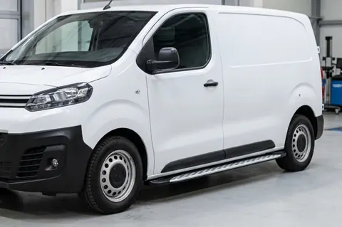 Бокові пороги Shining V1 (2 шт., Алюміній) для Citroen Jumpy/Dispatch 2017- рр — Citroen Jumpy/Dispatch 2017- гг. DianaParts