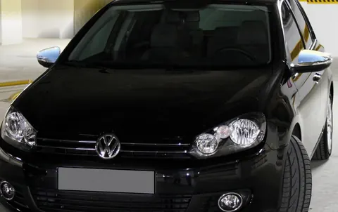 Накладки на дзеркала (HB, 2 шт, нерж) Carmos - Турецька сталь для Volkswagen Golf 6 2008-2014 рр — Volkswagen Golf 6 2008-2014 гг. DianaParts