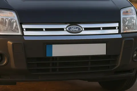 Накладки на решітку радіатора (нерж.) Carmos - Турецька сталь для Ford Connect 2006-2009 рр — Ford Connect 2006–2009 гг. DianaParts