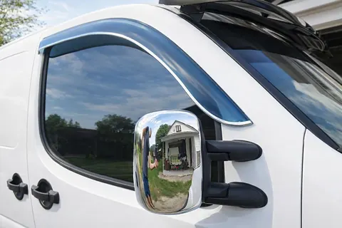 Накладка на дзеркала (2 шт., пласт) Carmos для Fiat Doblo I 2001-2005 рр — Fiat Doblo I 2001-2005 гг. DianaParts