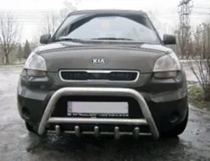 Кенгурятник (нерж) 51 мм для Kia Soul II 2013-2018 рр — Kia Soul II 2013-2018 гг. DianaParts