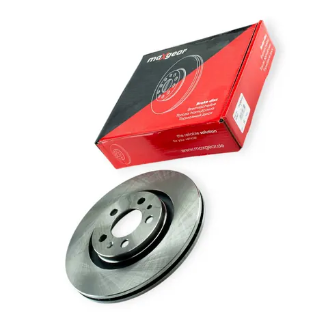 Диск гальмівний Volkswagen Bora, Polo 9N, Golf 4, Octavia Tour, Fabia передній (280mmx22mm) MAXGEAR — Автозапчастини DianaParts