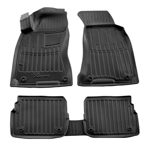 Килимки Stingray 3D (5 шт, поліуретан) для Skoda Superb 2001-2009 рр — Skoda Superb 2001-2009 гг. DianaParts