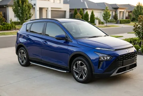Бокові пороги Fullmond (2 шт., Алюміній) для Hyundai Bayon 2021- рр — Hyundai Bayon 2021- гг. DianaParts