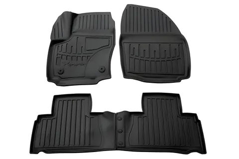 Килимки Stingray 3D (2011-2014, 4 шт, поліуретан, кліпса FC2) для Ford Galaxy рр — Ford Galaxy 2007-2015 гг. DianaParts