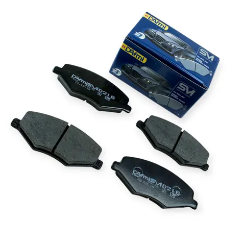 Колодки гальмівні Chery Amulet, Forza передні (китайське складання) (без вушка) (Dafmi Semi Metallic) Dafmi-Intelli — Автозапчастини DianaParts