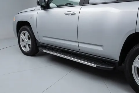 Бокові пороги Duru (2 шт., алюміній) для Jeep Compass 2006-2016 рр — Jeep Compass 2006-2016 гг. DianaParts
