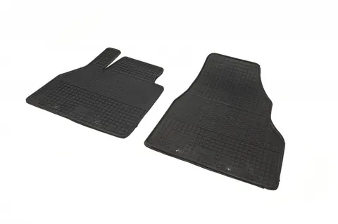 Гумові килимки (2 шт, Polytep) для Renault Kangoo 2008-2020 рр — Renault Kangoo 2008–2020 гг. DianaParts