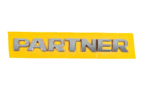 Напис Partner (215мм на 25мм) для Peugeot Partner Tepee 2008-2018 рр — Peugeot Partner Tepee 2008-2018 гг. DianaParts