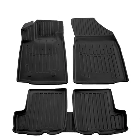 Килимки Stingray 3D (5 шт, поліуретан) для Renault Sandero 2007-2013 рр — Renault Sandero 2007-2013 гг. DianaParts