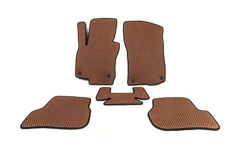 Килимки EVA (цегляні) для Skoda Octavia II A5 2010-2013 рр — Skoda Octavia II A5 2010-2013 гг. DianaParts