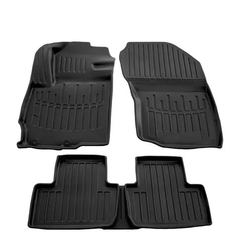 Килимки Stingray 3D (5 шт, поліуретан) для Peugeot 4008 2012-2017 рр — Peugeot 4008 2012-2017 гг. DianaParts