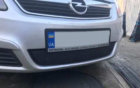 Зимова накладка на решітку (2005-2008) Матова для Opel Zafira B рр — Opel Zafira B 2005–2011 гг. DianaParts