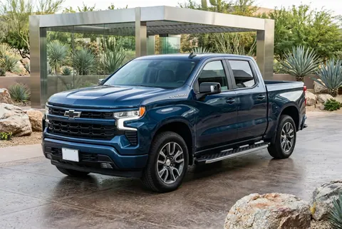Бокові пороги Blackline (2 шт., Алюміній) для Chevrolet Silverado 2019- рр — Chevrolet Silverado 2019- гг. DianaParts